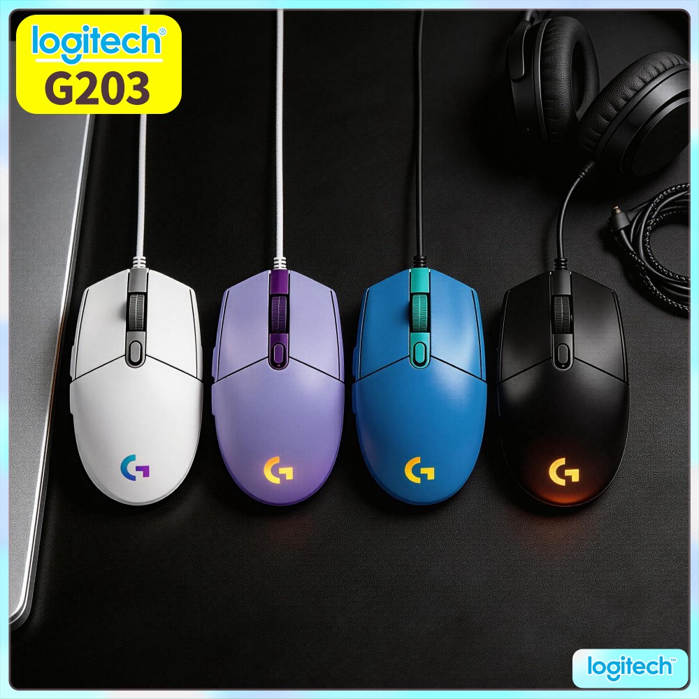 Logitech Mouse G203 - Проводная игровая мышь Logitech G203 подходит
