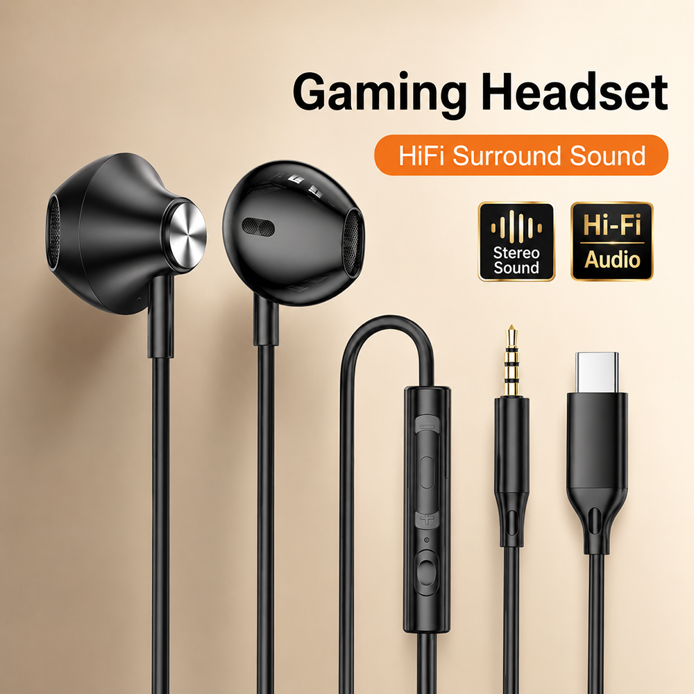 Gaming Accessories Iphone - Hi-Fi наушники с объемным звуком и