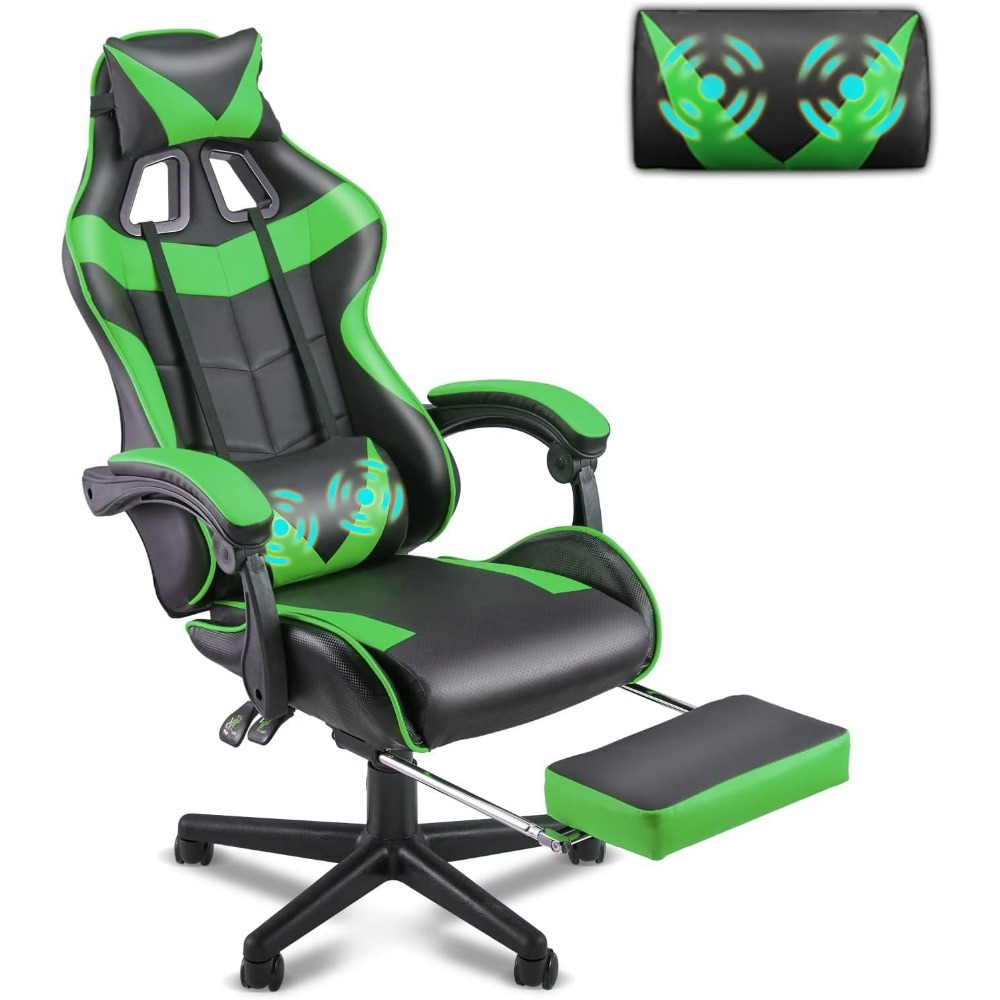 Gaming Accessories For Gaming Room - Эргономичное игровое кресло с подставкой для