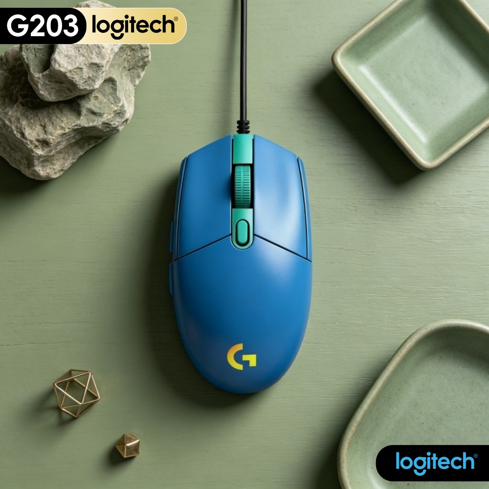 Проводная игровая мышь Logitec – обзор и цена Logitech Mouse G203