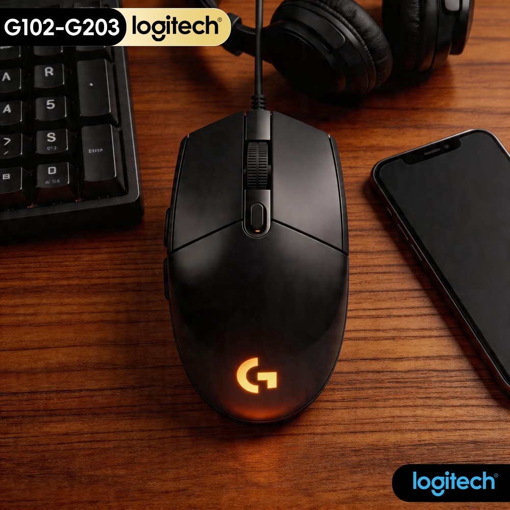 Игровая мышь Logitech G203, кл – обзор и цена Logitech Mouse G203