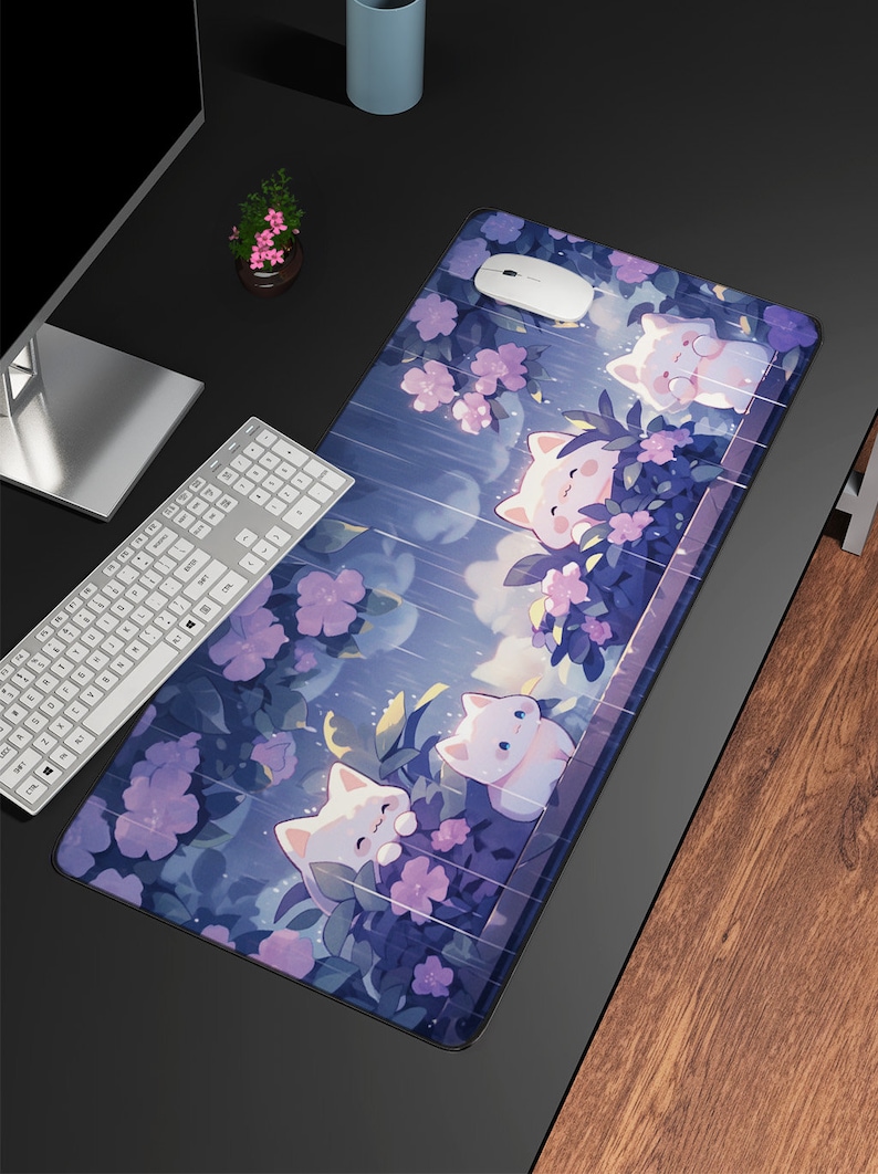 Большой коврик для мыши Kawaii – обзор и цена Gaming Accessories Officeworks