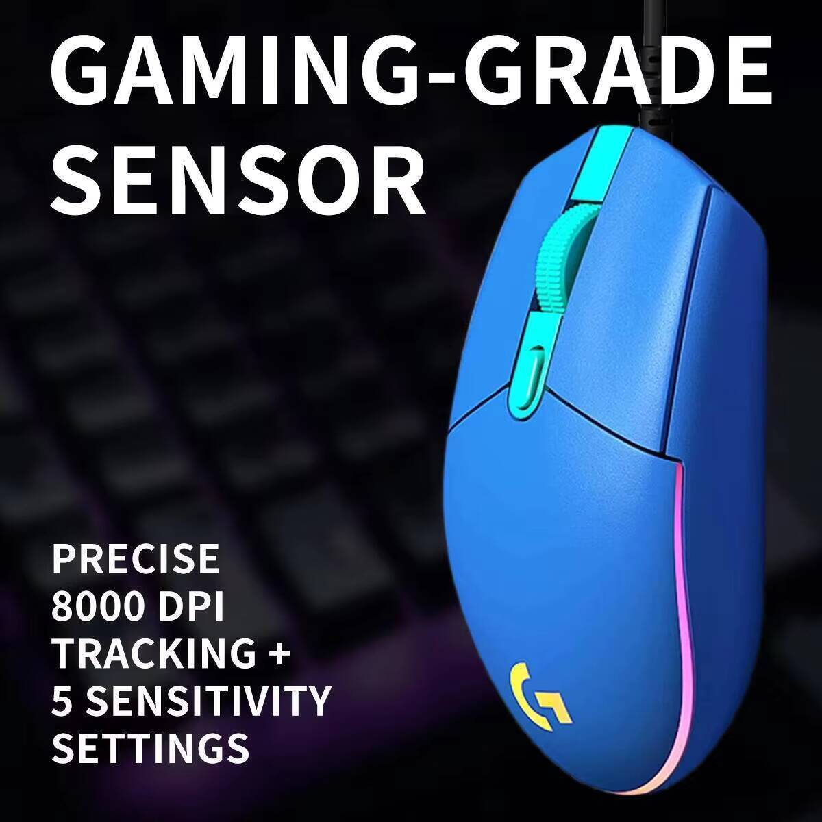 Игровая мышь Logitech G203, ре – обзор и цена Logitech Mouse G203