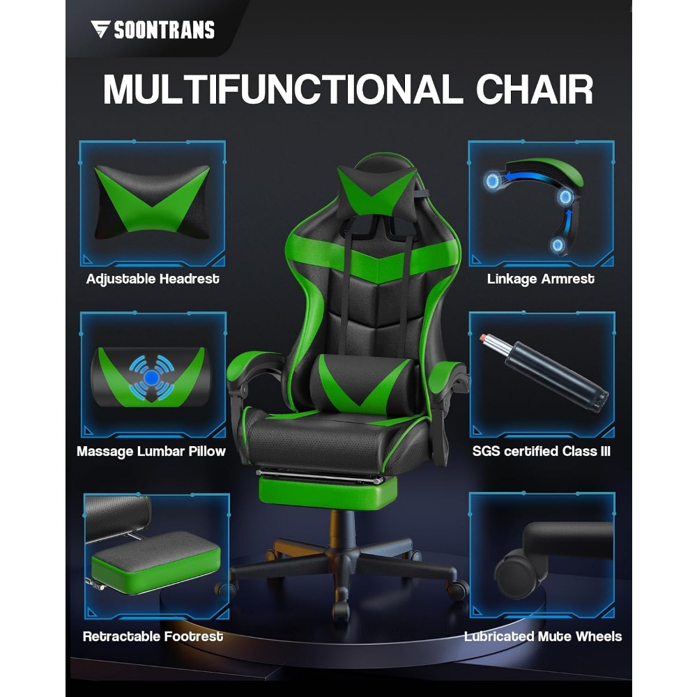 Эргономичное игровое кресло с  – обзор и цена Gaming Accessories For Gaming Room